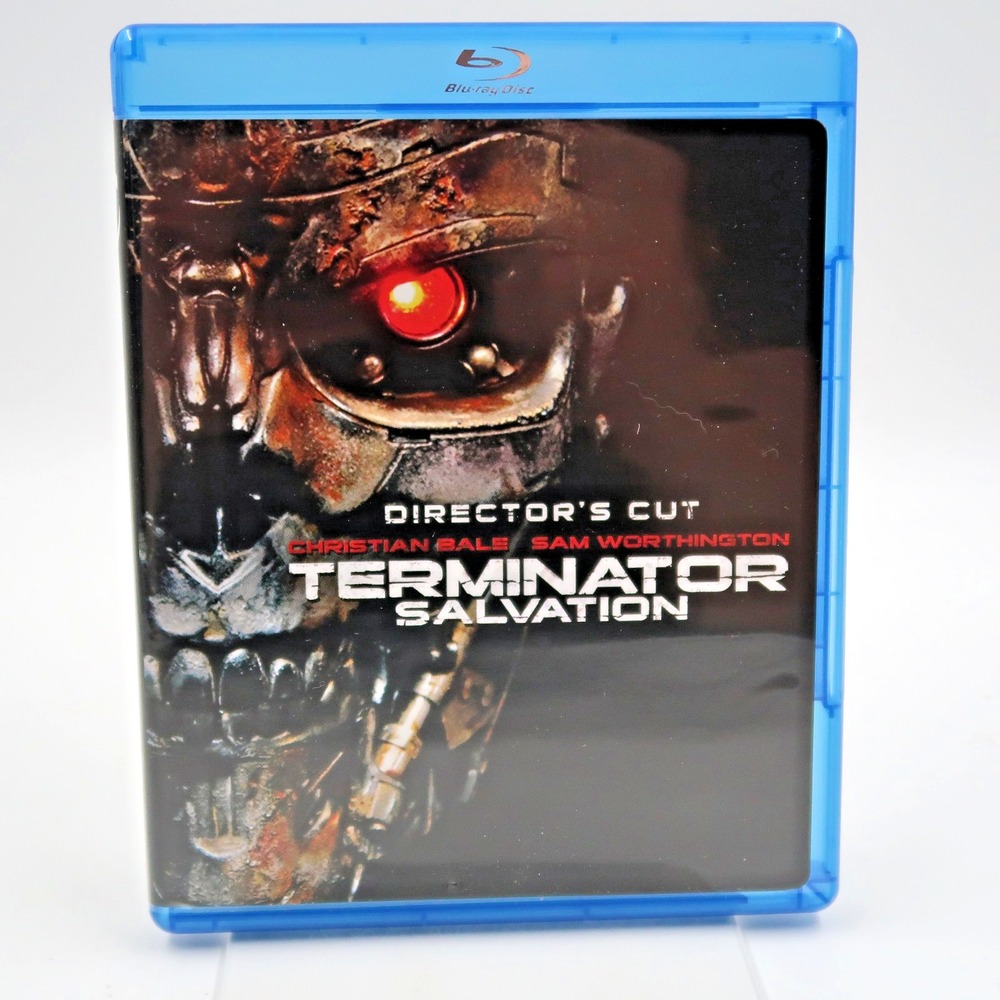 Terminator Salvation Director's Cut Blu-ray 2009 Christian Bale Sam Worthington